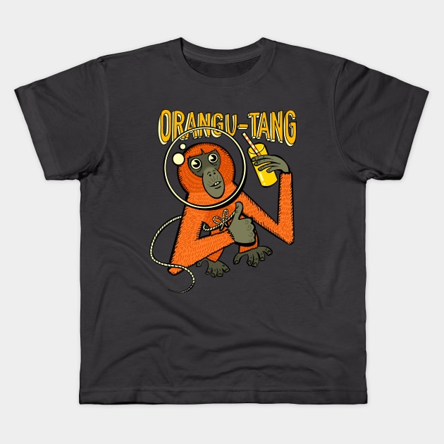 The Orangu Tang Kids T-Shirt by Matt and Mattinglys Ice Cream Social